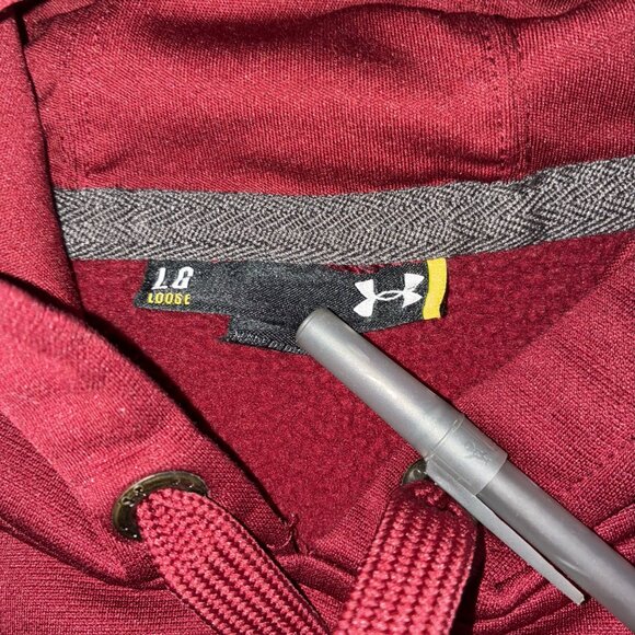 Under Armour Men's Maroon Storm Boston College Hoodie Large - Picture 8 of 8